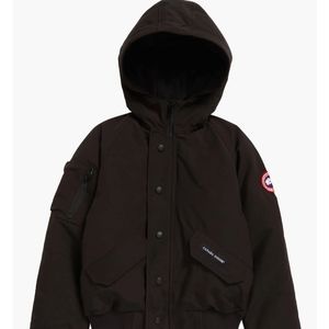 Canada goose kids youth large bomber jacket hooded